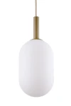 Pluum M lampa wisząca 1xE14 beżowa 41854