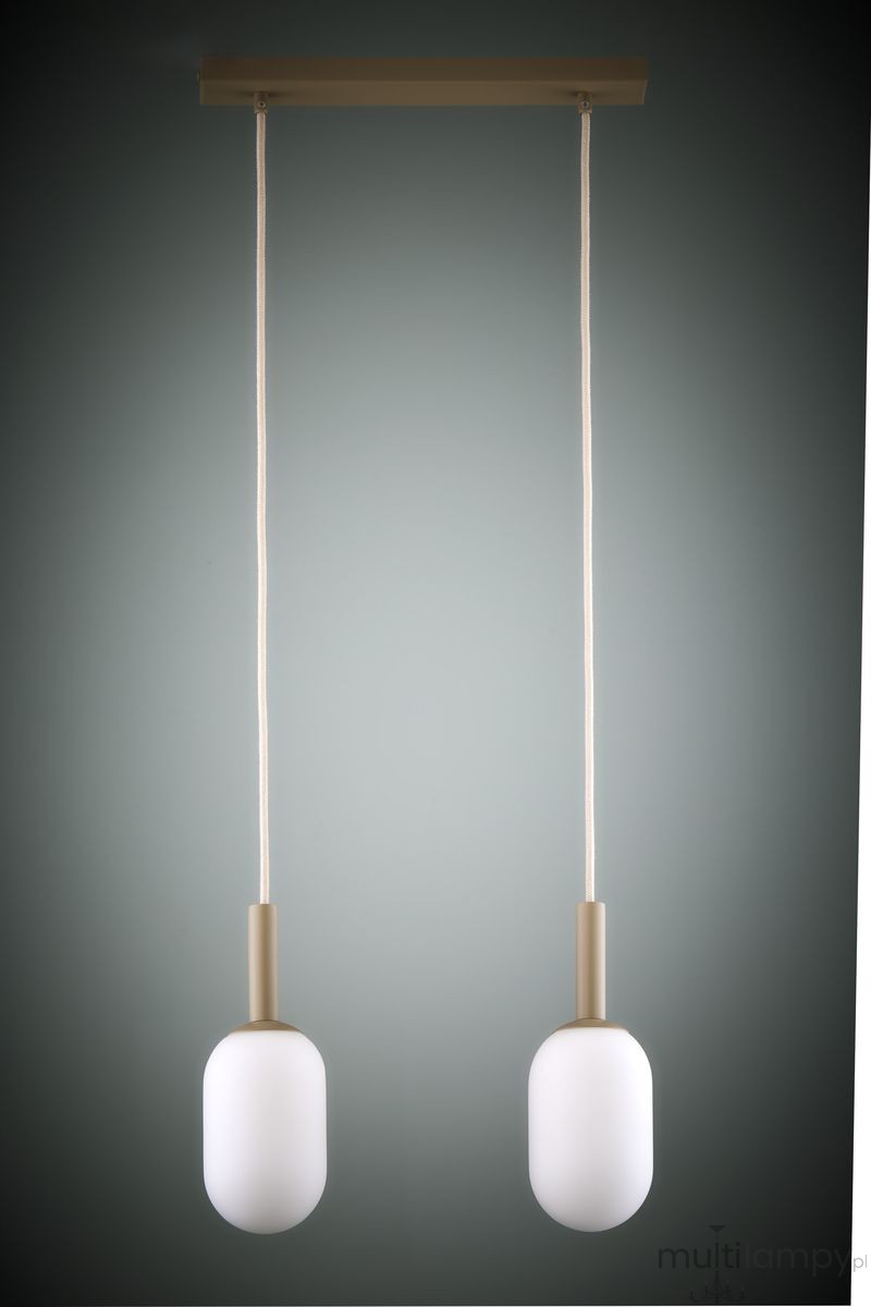 Pluum lampa wisząca 2xE14 beżowa 41855