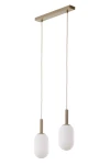Pluum lampa wisząca 2xE14 beżowa 41855