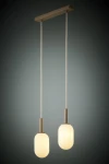 Pluum lampa wisząca 2xE14 beżowa 41855