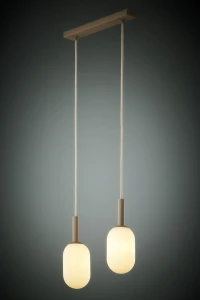 Pluum lampa wisząca 2xE14 beżowa 41855