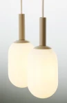 Pluum lampa wisząca 2xE14 beżowa 41855