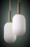 Pluum lampa wisząca 2xE14 beżowa 41855