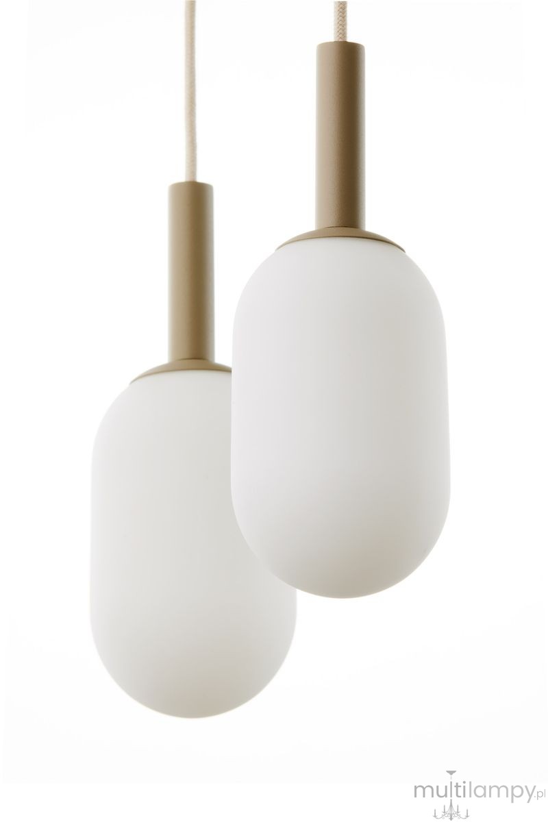 Pluum lampa wisząca 2xE14 beżowa 41855