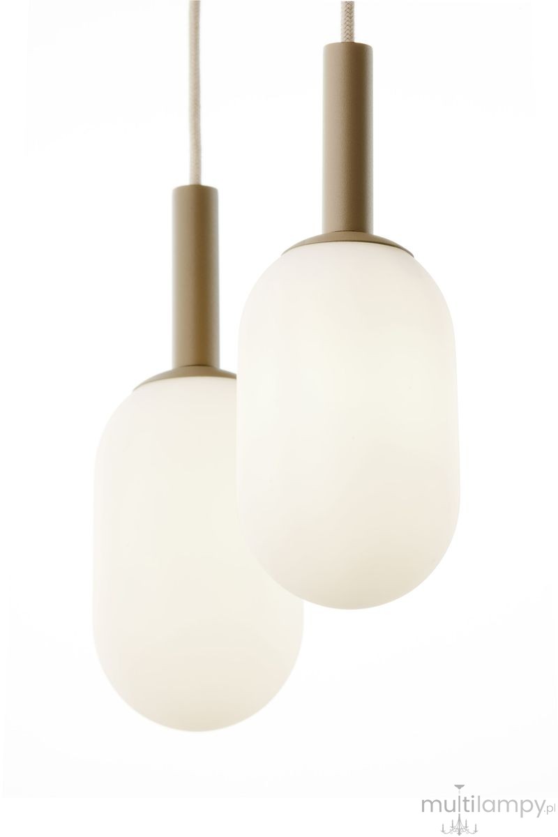Pluum lampa wisząca 2xE14 beżowa 41855