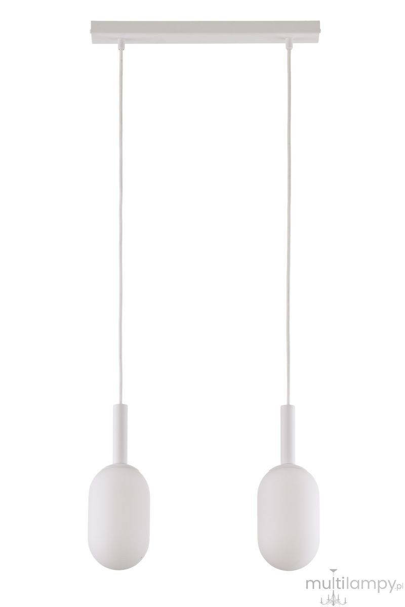 Pluum lampa wisząca 2xE14 biała 41850