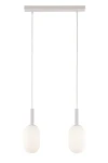 Pluum lampa wisząca 2xE14 biała 41850
