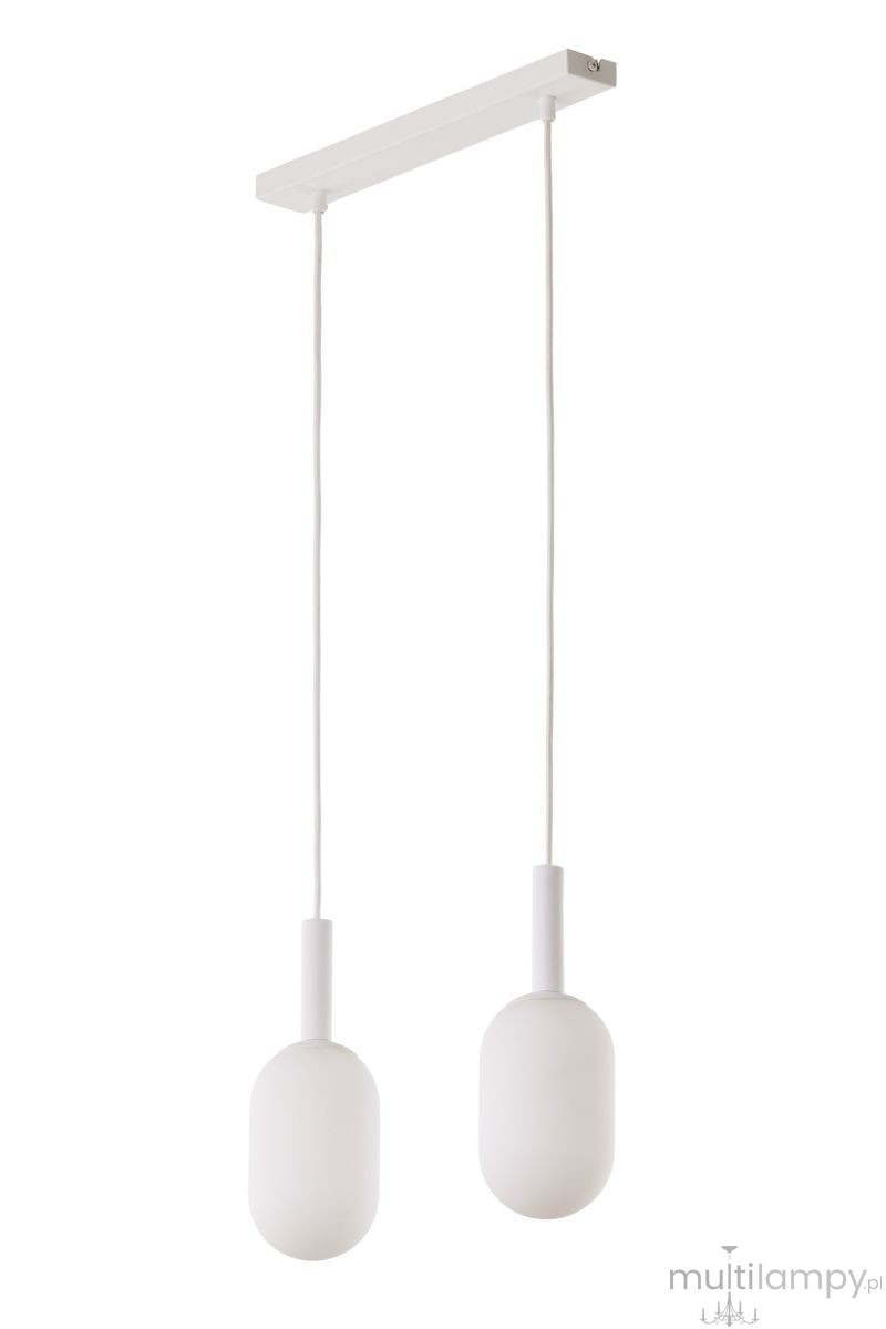 Pluum lampa wisząca 2xE14 biała 41850