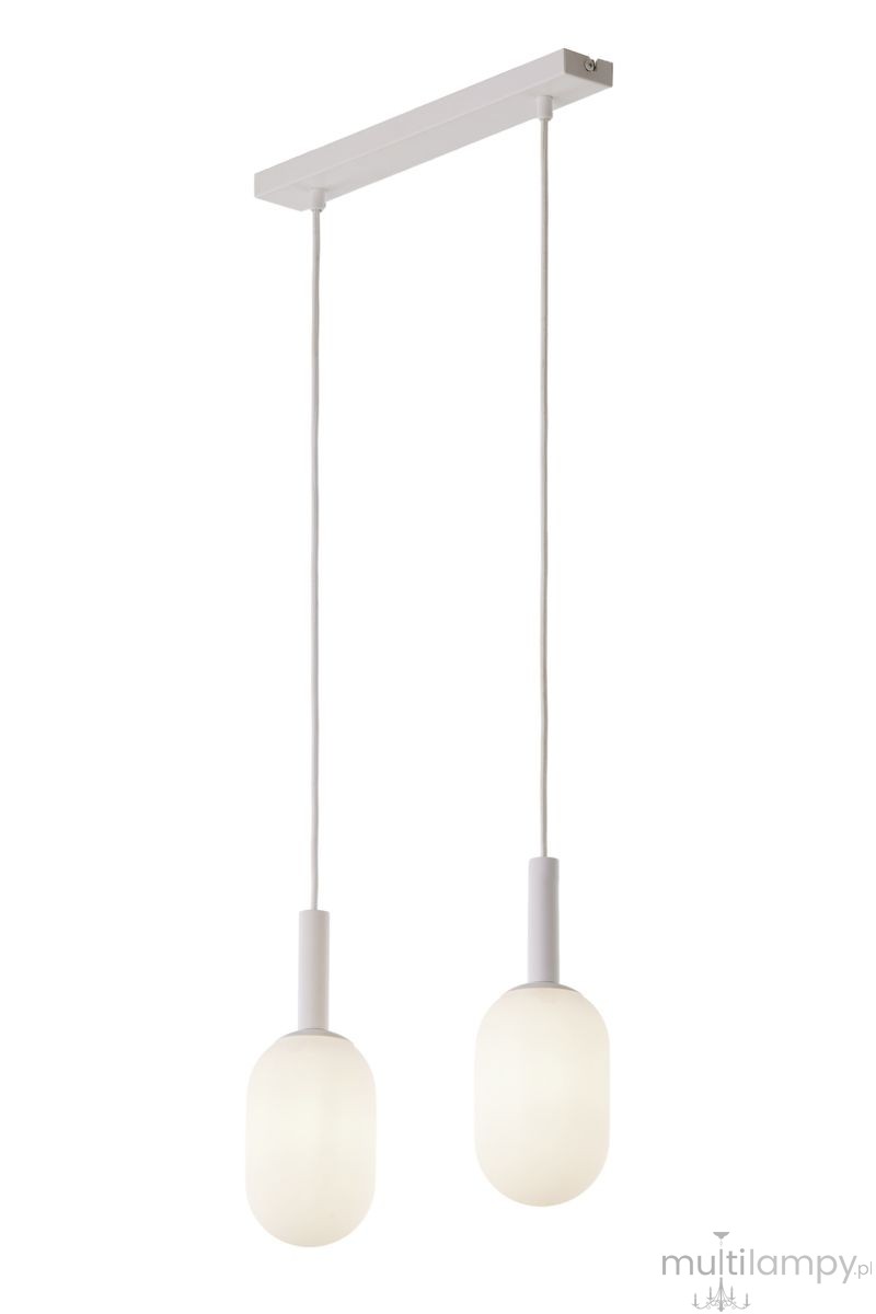 Pluum lampa wisząca 2xE14 biała 41850