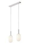 Pluum lampa wisząca 2xE14 biała 41850