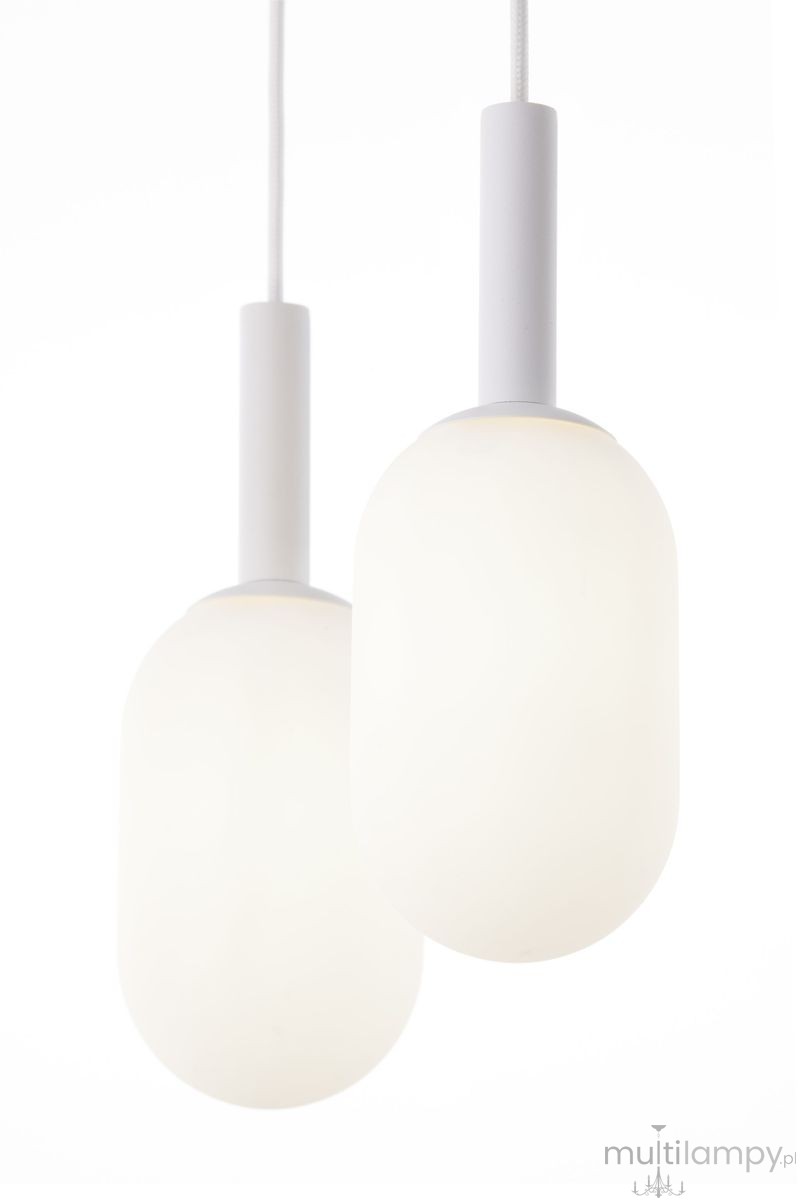 Pluum lampa wisząca 2xE14 biała 41850