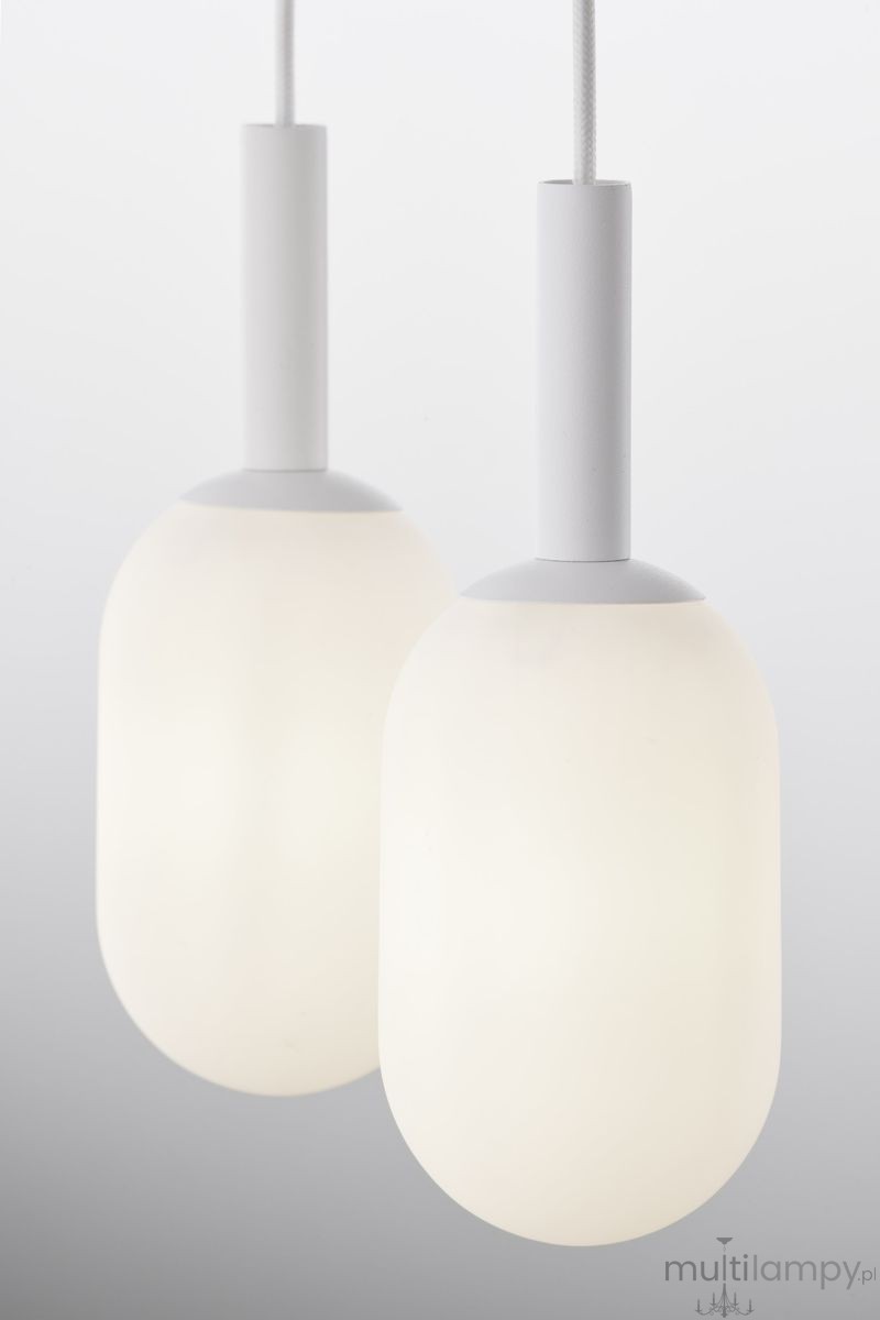 Pluum lampa wisząca 2xE14 biała 41850