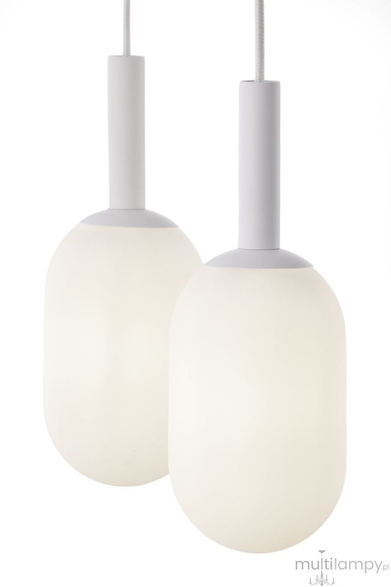 Pluum lampa wisząca 2xE14 biała 41850