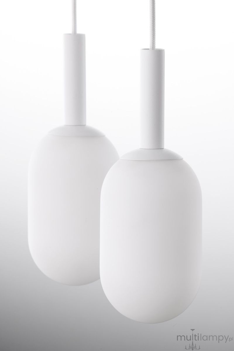 Pluum lampa wisząca 2xE14 biała 41850