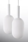 Pluum lampa wisząca 2xE14 biała 41850