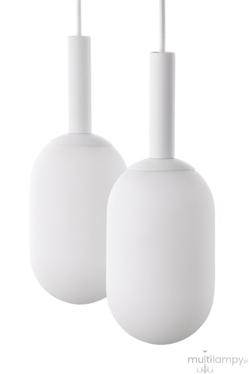 Pluum lampa wisząca 2xE14 biała 41850