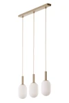 Pluum lampa wisząca 3xE14 beżowa 41856