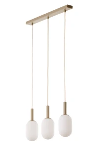 Pluum lampa wisząca 3xE14 beżowa 41856
