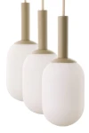 Pluum lampa wisząca 3xE14 beżowa 41856