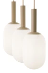 Pluum lampa wisząca 3xE14 beżowa 41856