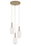 Pluum lampa wisząca 3xE14 beżowa 41857