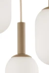Pluum lampa wisząca 3xE14 beżowa 41857