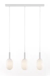 Pluum lampa wisząca 3xE14 biała 41851