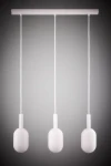 Pluum lampa wisząca 3xE14 biała 41851