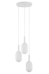 Pluum lampa wisząca 3xE14 biała 41852