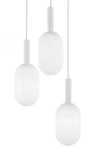 Pluum lampa wisząca 3xE14 biała 41852