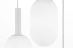 Pluum lampa wisząca 3xE14 biała 41852