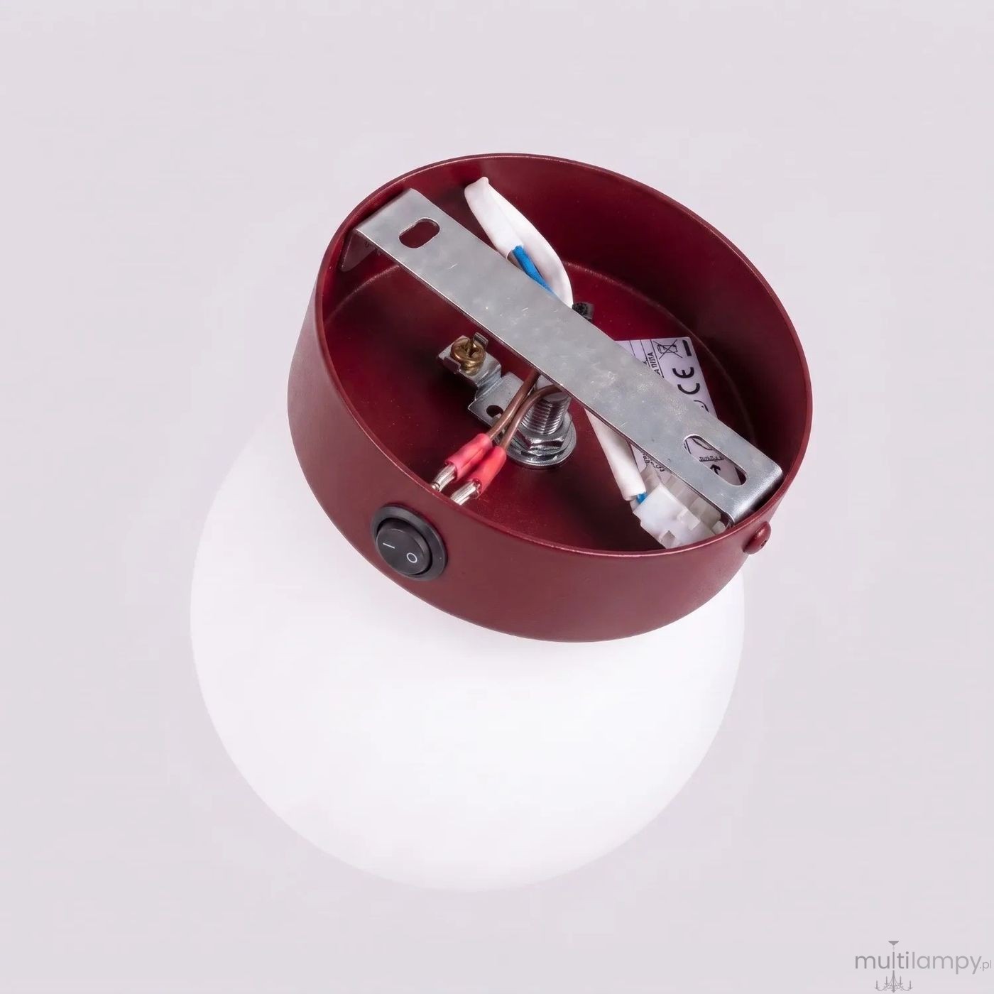 Yoli kinkiet G9 burgund SL.2249