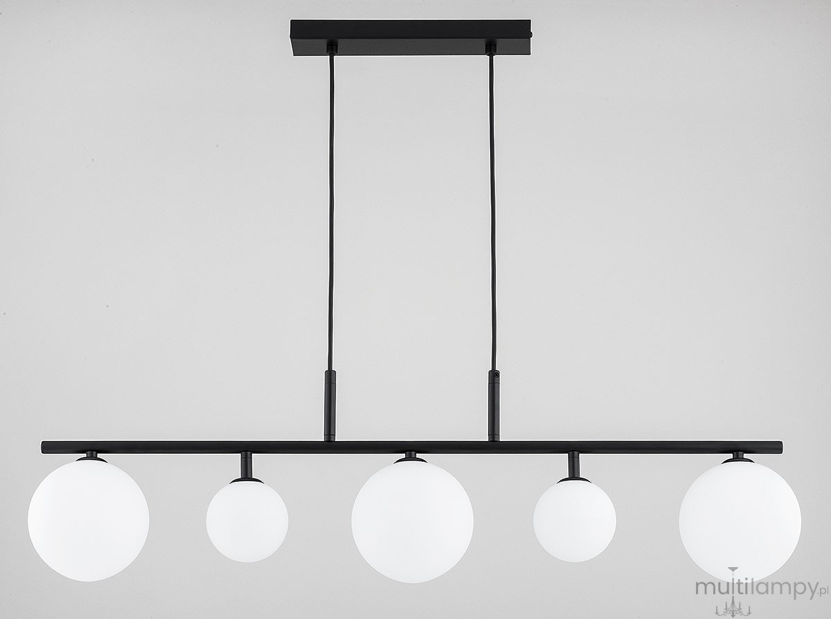 Dajmon lampa wisząca 5xG9 czarna 63445