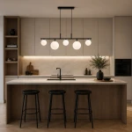 Dajmon II lampa wisząca 5xG9 czarna 63446