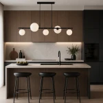 Dijon II lampa wisząca 5xG9 czarna 63444