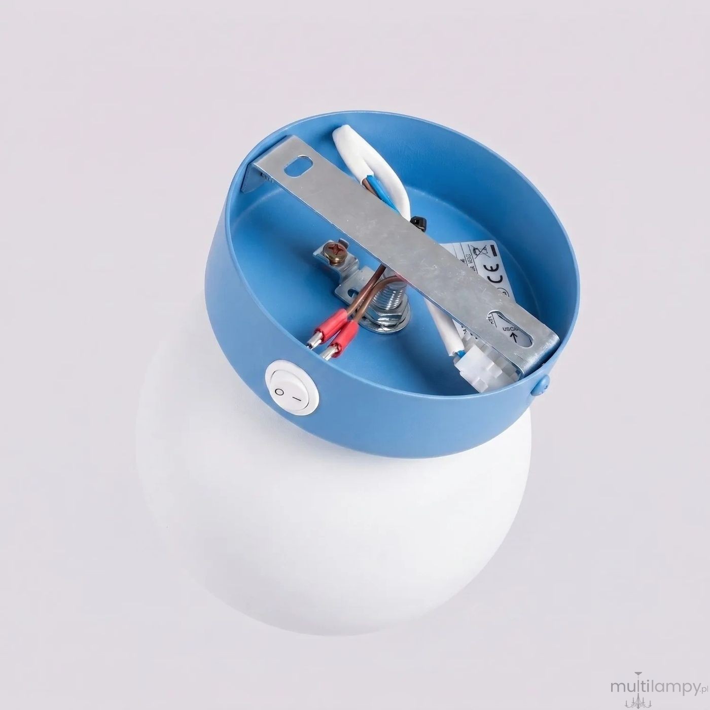 Yoli kinkiet G9 błękitny SL.2272