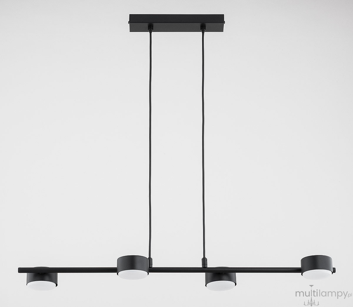 Enisec lampa wisząca 4xGX53 czarna 6346