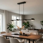 Enisec lampa wisząca 4xGX53 czarna 63461