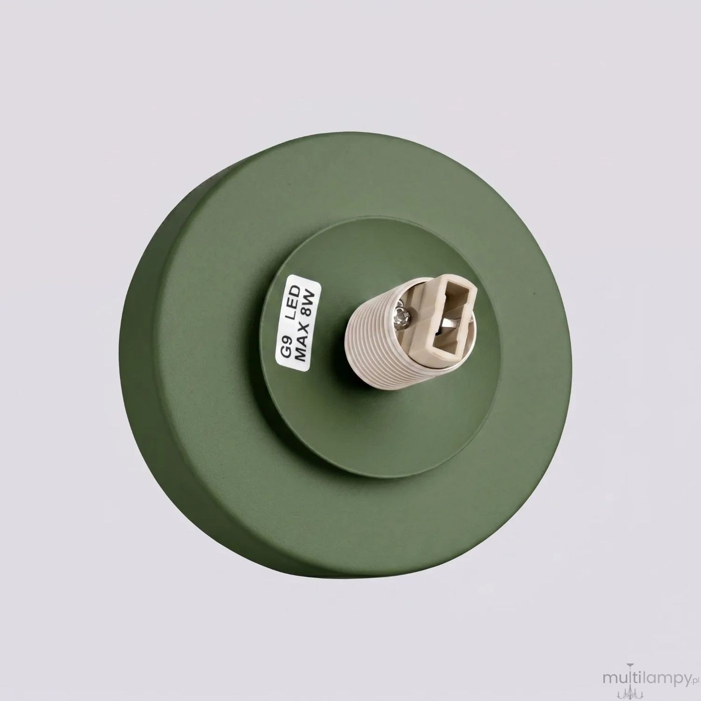 Yoli kinkiet G9 zielona oliwka SL.2261