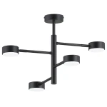 Letis lampa sufitowa 4xGX53 czarna 63472