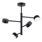 Letis lampa sufitowa 4xGX53 czarna 63472