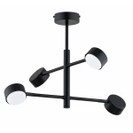 Letis II lampa sufitowa 4xGX53 czarna 63473