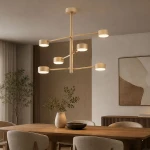 Letis Aro lampa sufitowa 6xGX53 beżowa 63482
