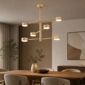 Letis Aro lampa sufitowa 6xGX53 beżowa 63482