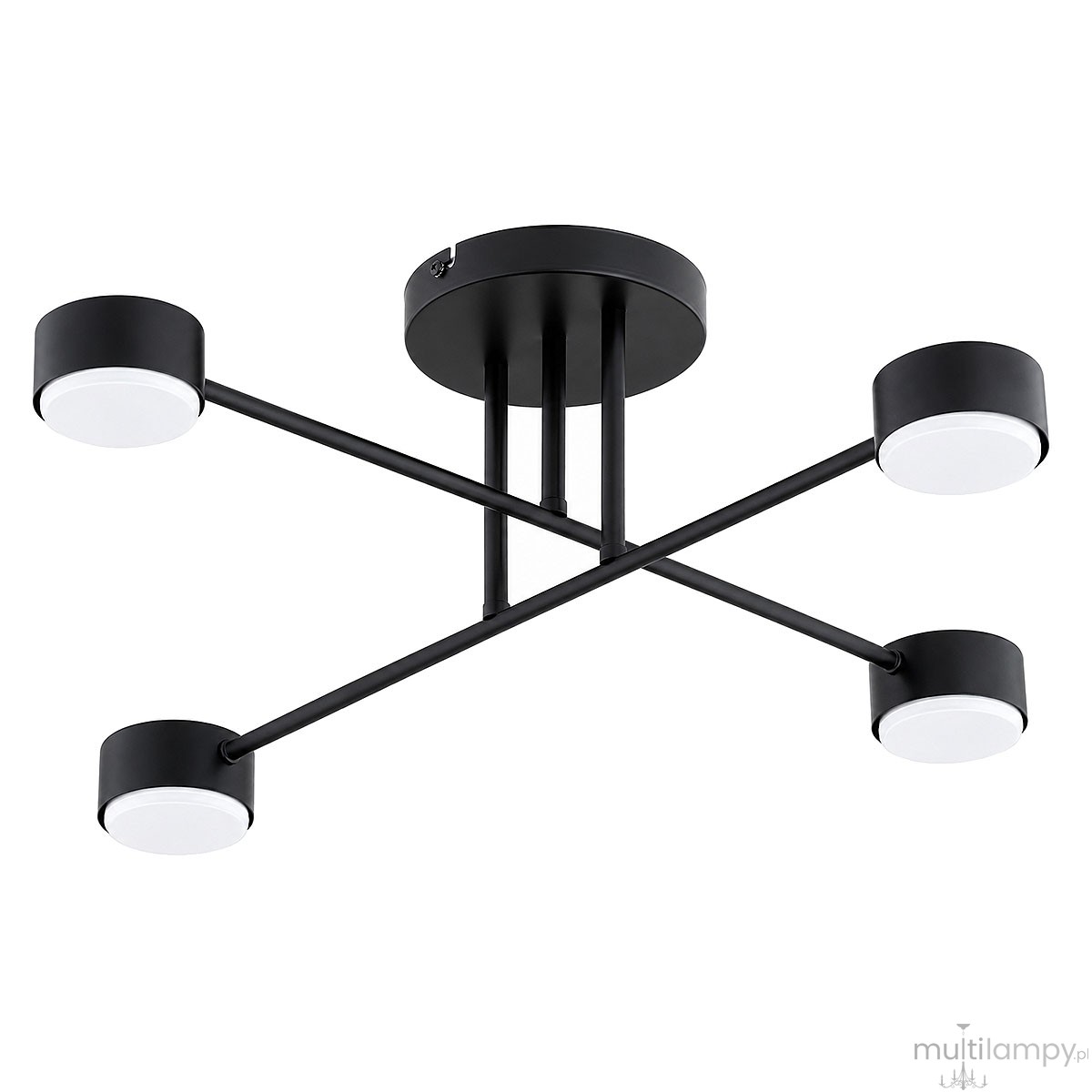 Fenix lampa sufitowa 4xGX53 czarna 63457