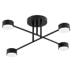 Fenix lampa sufitowa 4xGX53 czarna 63457