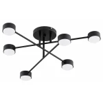 Fenix lampa sufitowa 6xGX53 czarna 63458