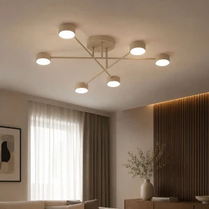 Fenix lampa sufitowa 6xGX53 beżowa 63476