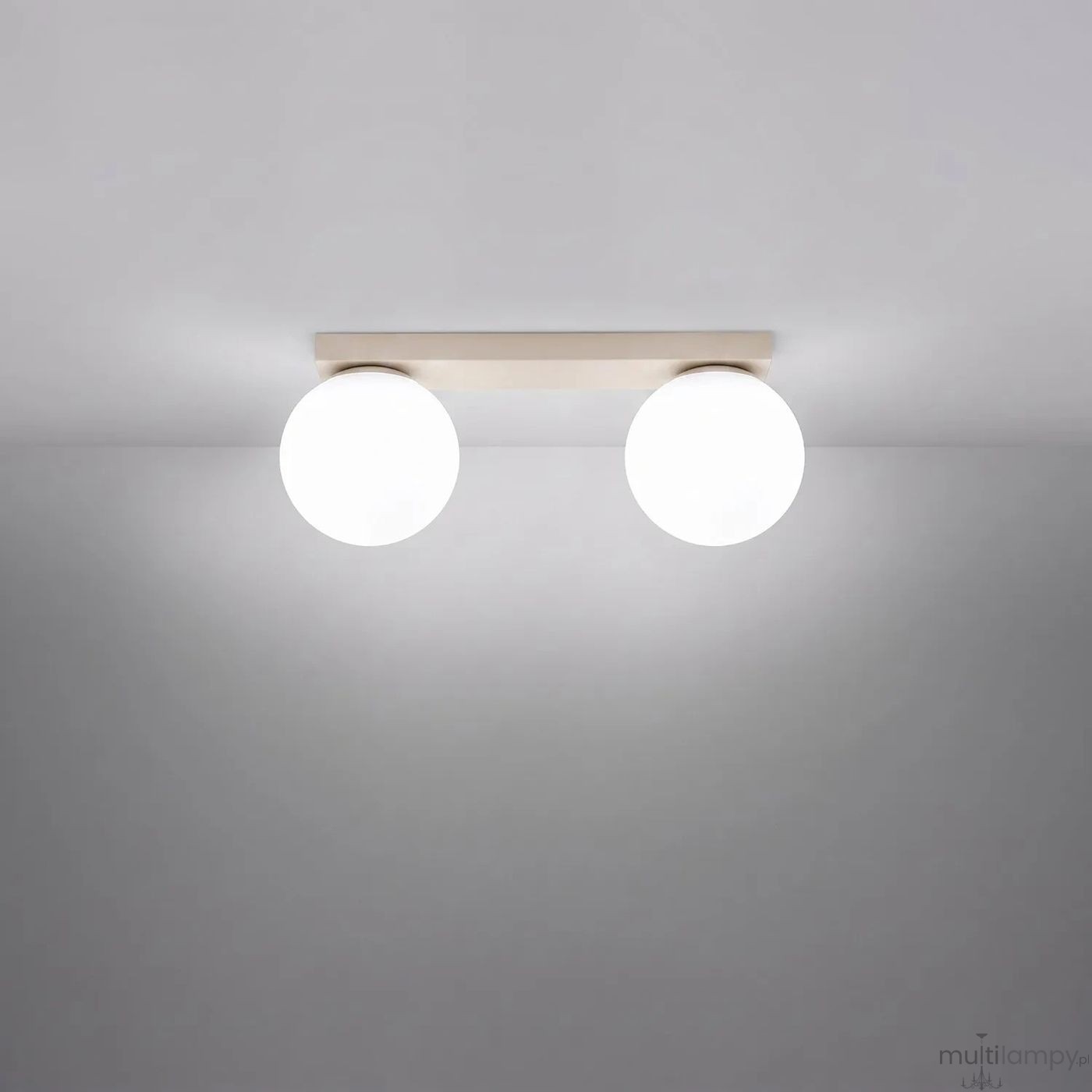 Yoli lampa sufitowa 2xG9 beżowa SL.2233