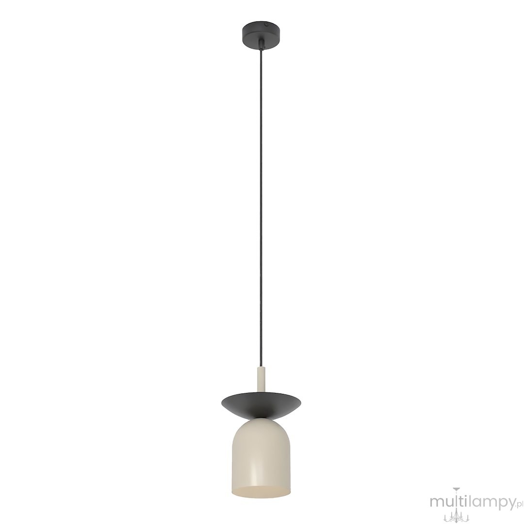 Ego lampa wisząca 1xE14 czarna/mokka 1612/1